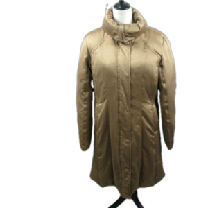PLATINUM Bronze Full Length Winter Jacket Size Large